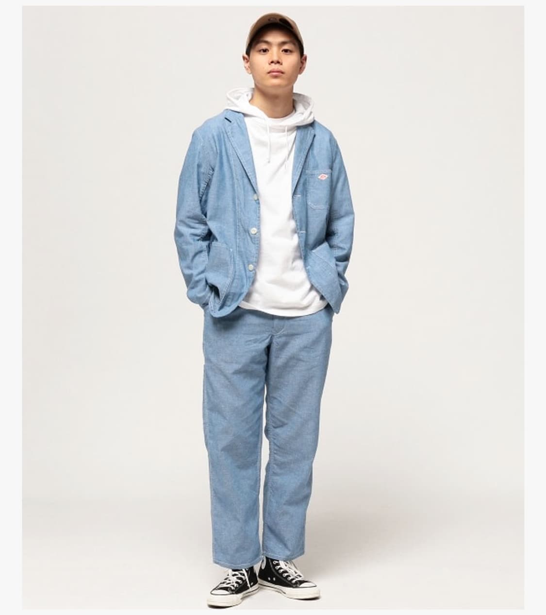 DANTON X BEAMS - LINEN JACKET 상품이미지3