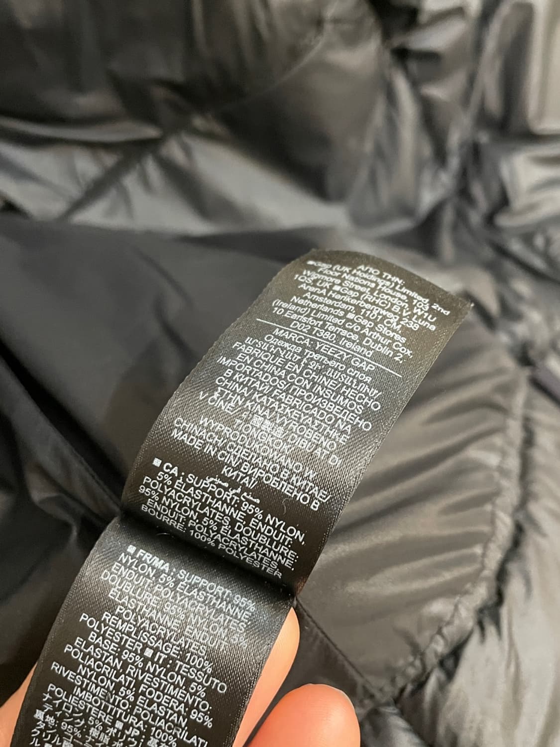 이지 갭 발렌시아가 라운드 패딩 자켓 상품이미지8