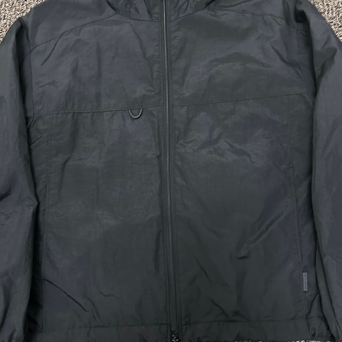 라퍼지스토어 바람막이 후드 자켓 블랙 M 상품이미지3