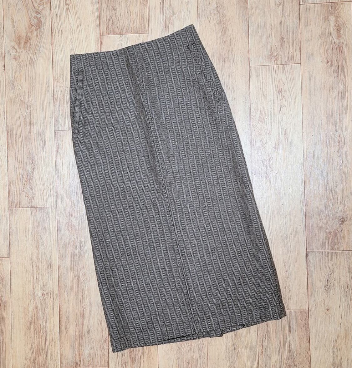 에이치에이트(H8) 트위드 울스커트 55 새상품 상품이미지4