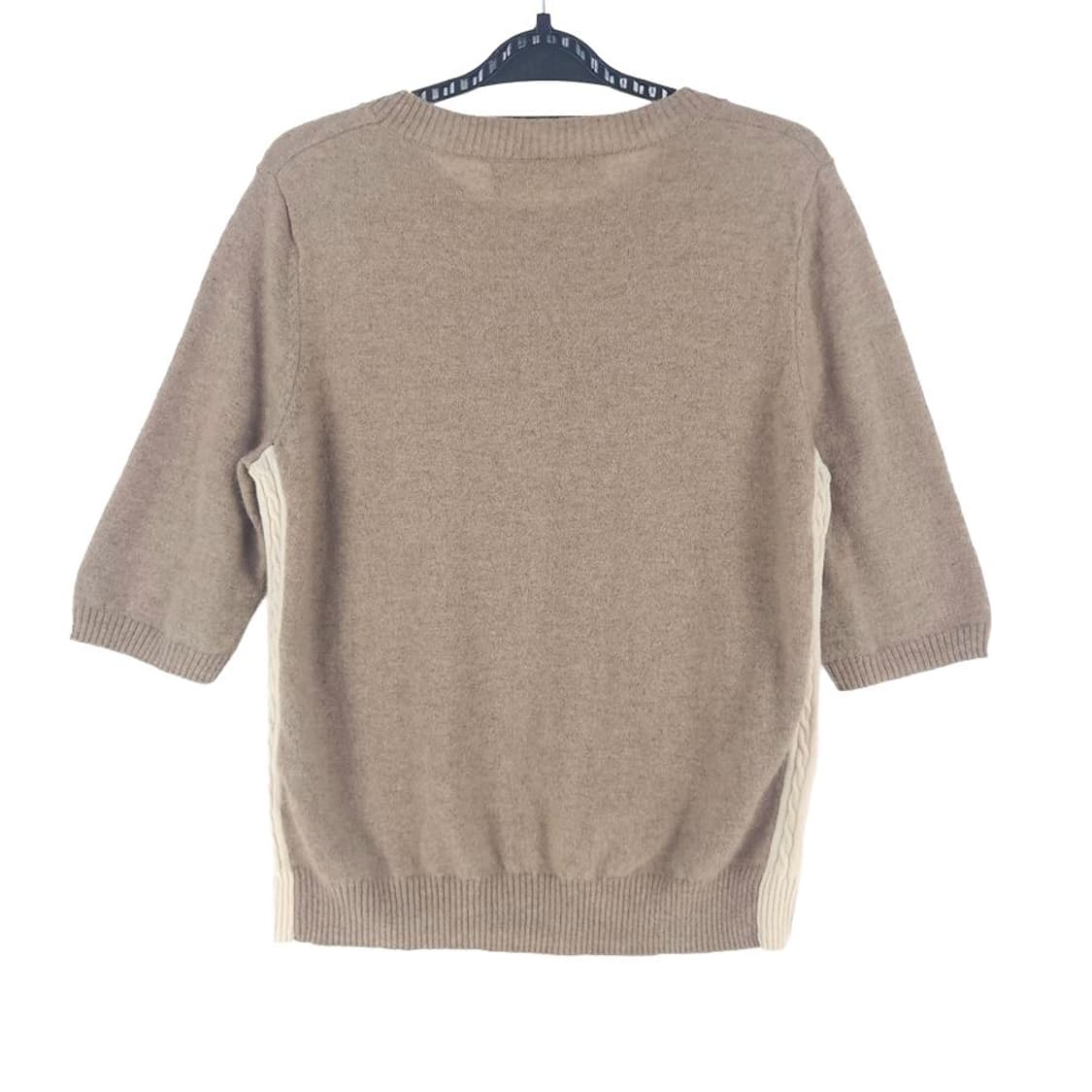 [여40]마르니 캐시미어 반소매 니트[Y63-049]/레이디블루 상품이미지6