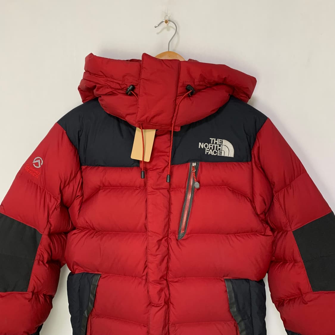 노스페이스 빈티지 써밋 800 레드 패딩 점퍼 90 사이즈 상품이미지2