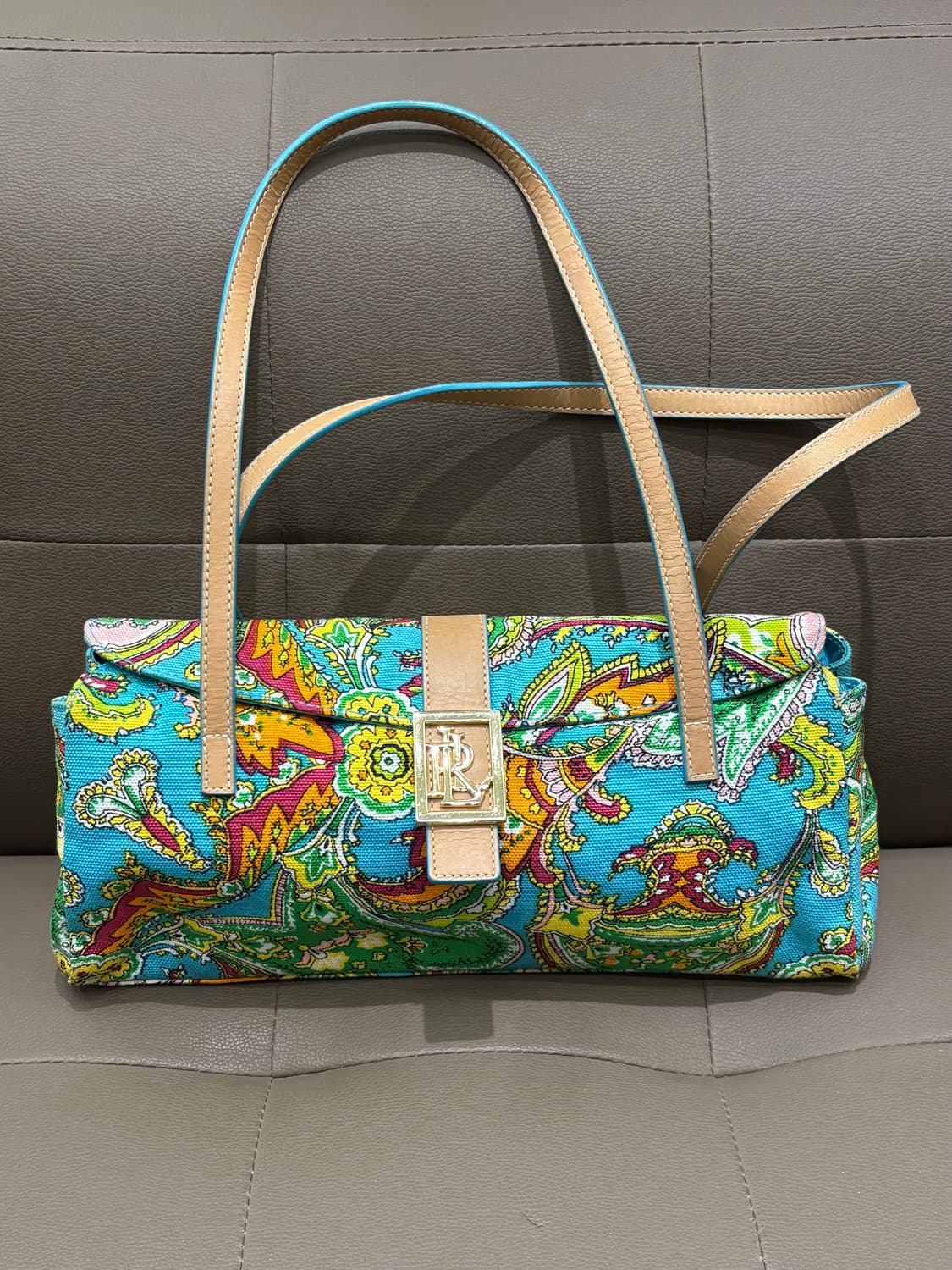 폴로 랄프로렌 페이즐리 핸드백 상품이미지3