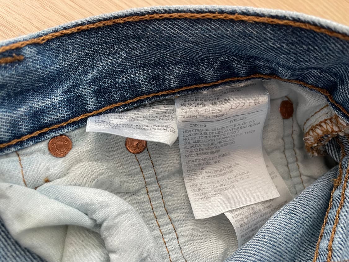 리바이스 501 38*32 상품이미지5