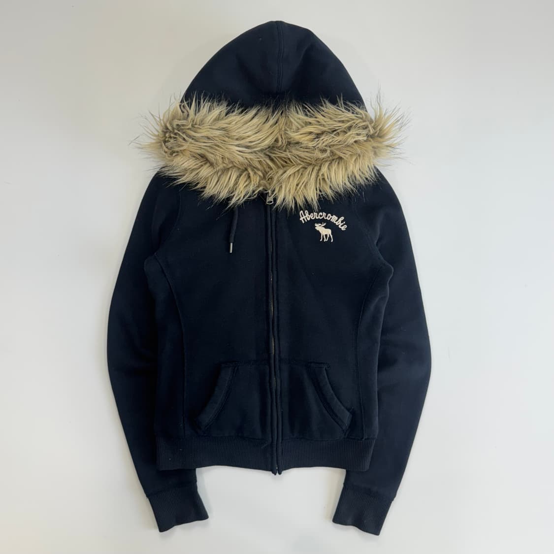 Abercrombie 아베크롬비 울프죠 퍼 안감 후드집업  상품이미지3