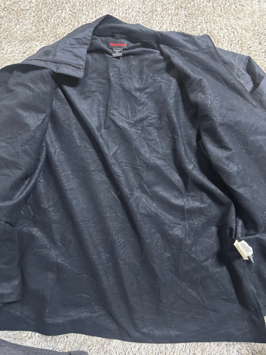 일본판 MARMOT 검정색 바람막이 사이즈 105-110 상품이미지6