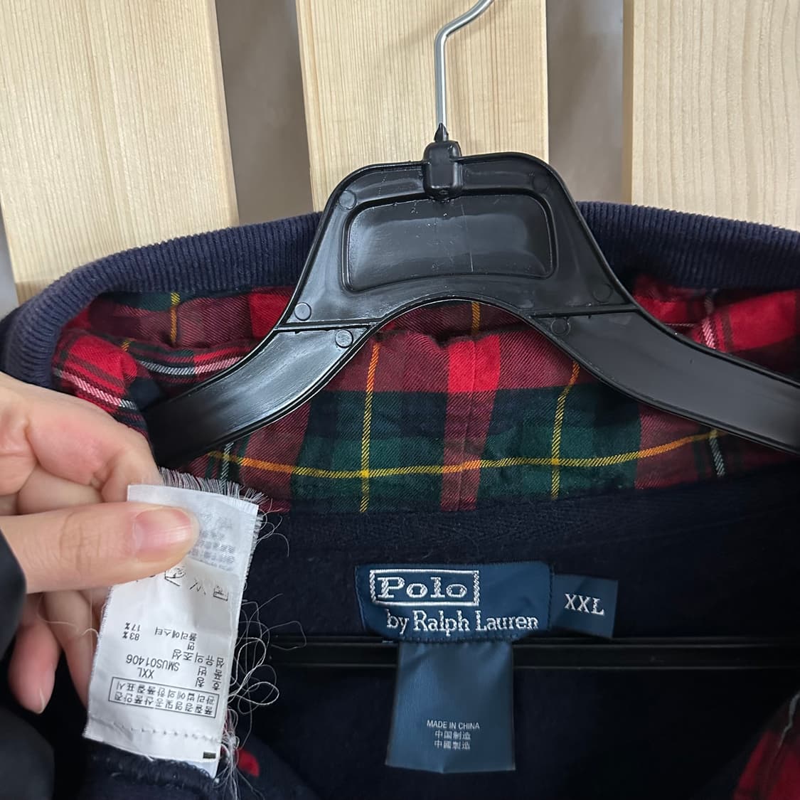 (2XL) 폴로 랄프로렌 네이비 빅포니 투웨이 후드집업 상품이미지5