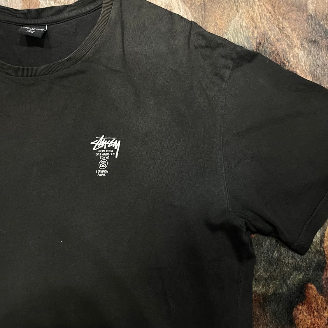 스투시 custummade 월드투어 반팔 XL 상품이미지2