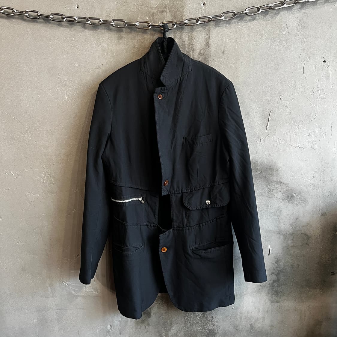 20ss 꼼데가르송 옴므 플러스 컷아웃 자켓 상품이미지6