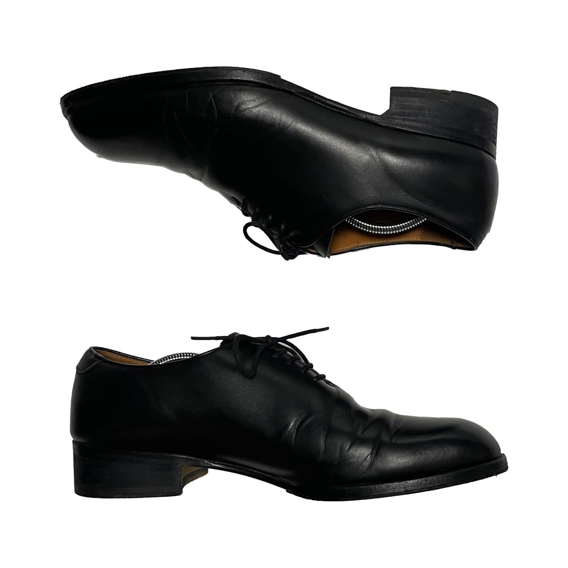 컴피슈즈 홀 컷 블랙 구두 상품이미지5