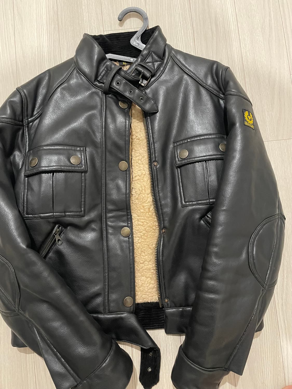 벨스타프 양털가죽무스탕자켓 XL  상품이미지1