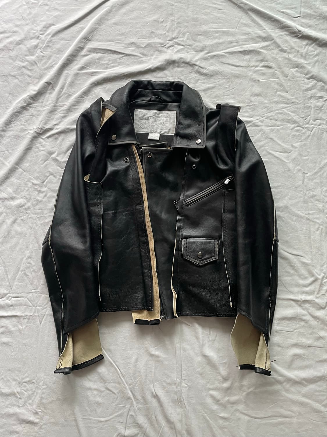 마르지엘라 H&M 레더 자켓 상품이미지4