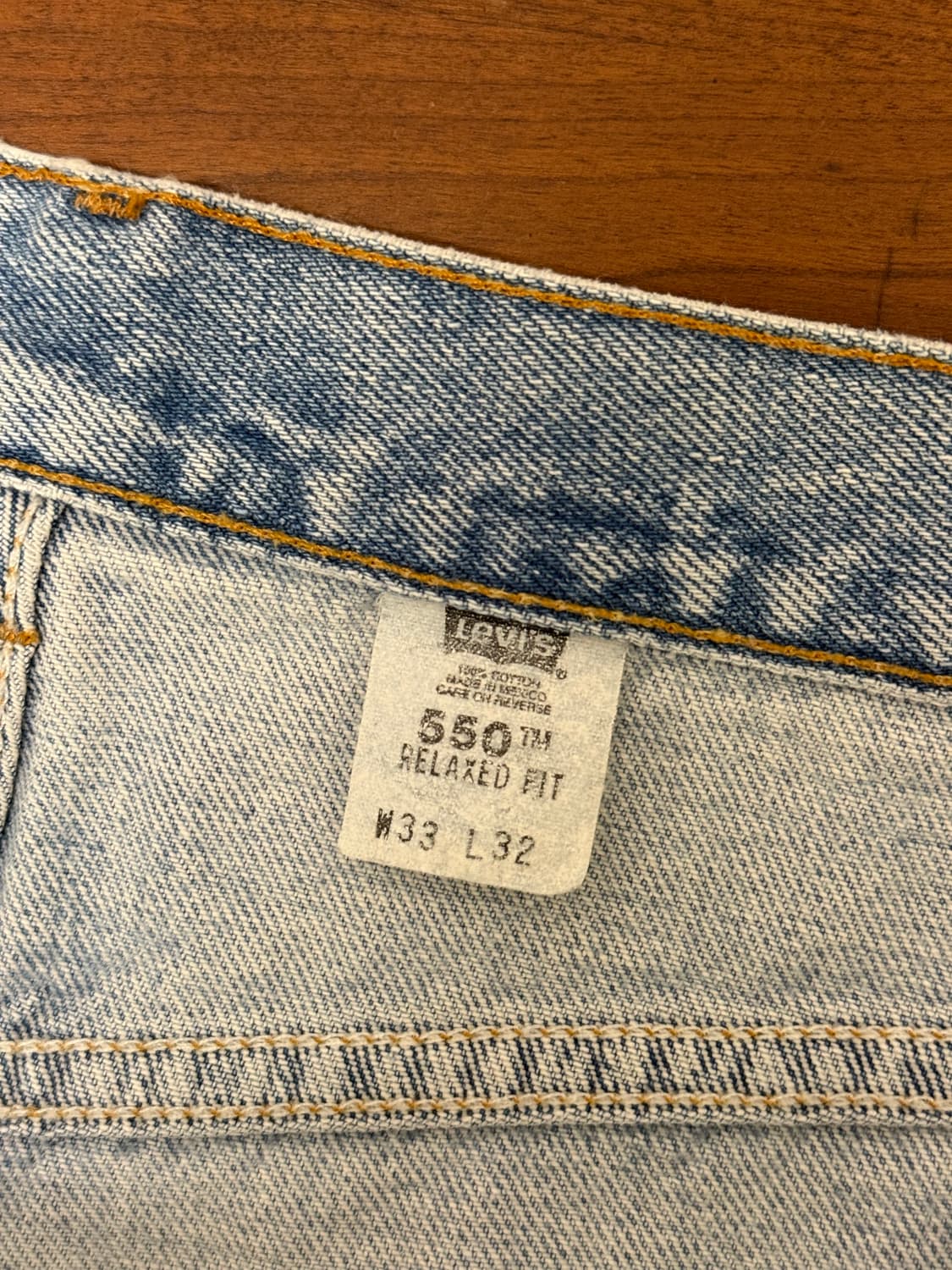 31.5) 00s Mexico Levi’s 550 Relaxed Fit  상품이미지8