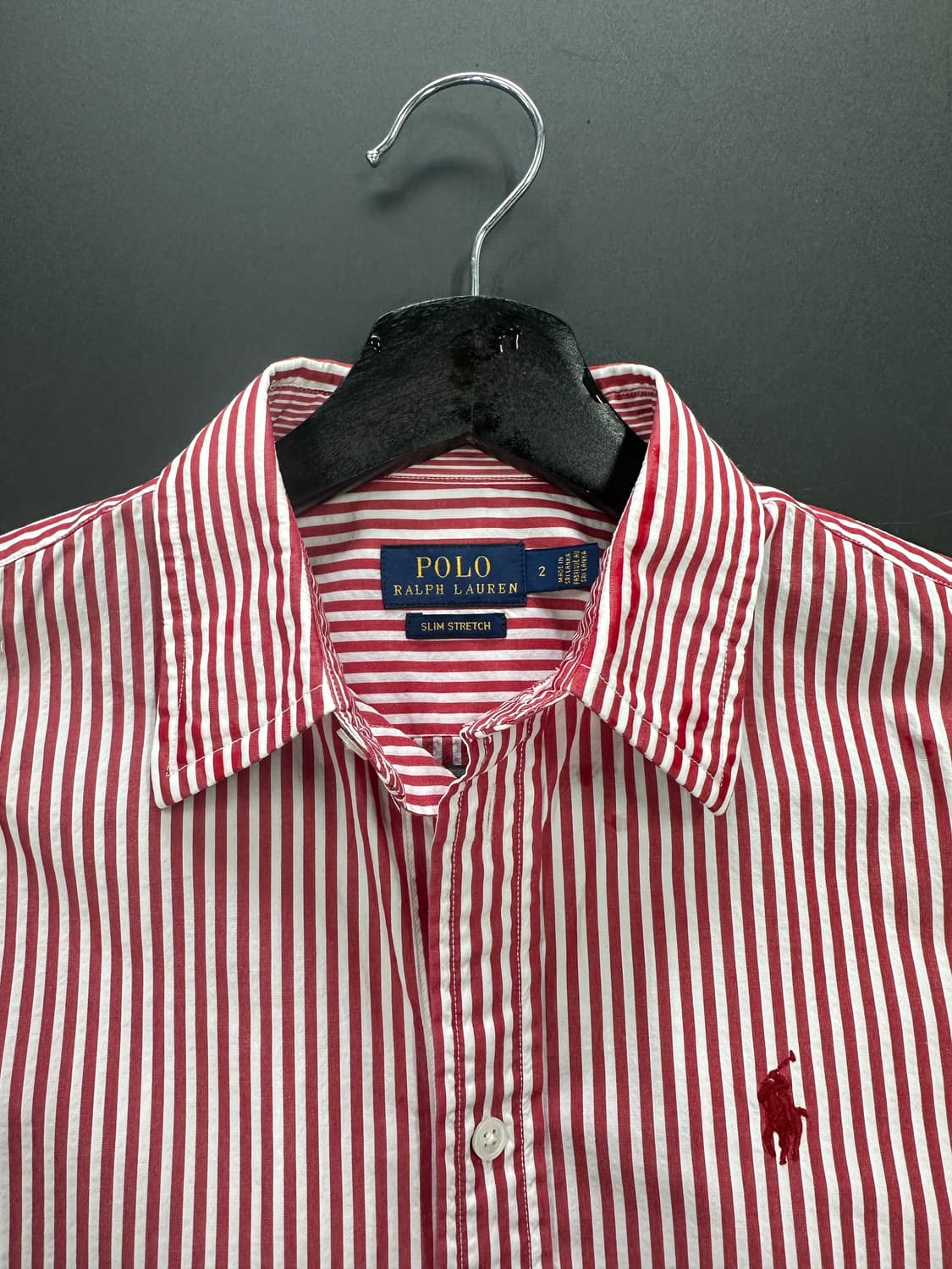 폴로랄프로렌 슬림 스트레치 스트라이프 셔츠  상품이미지4