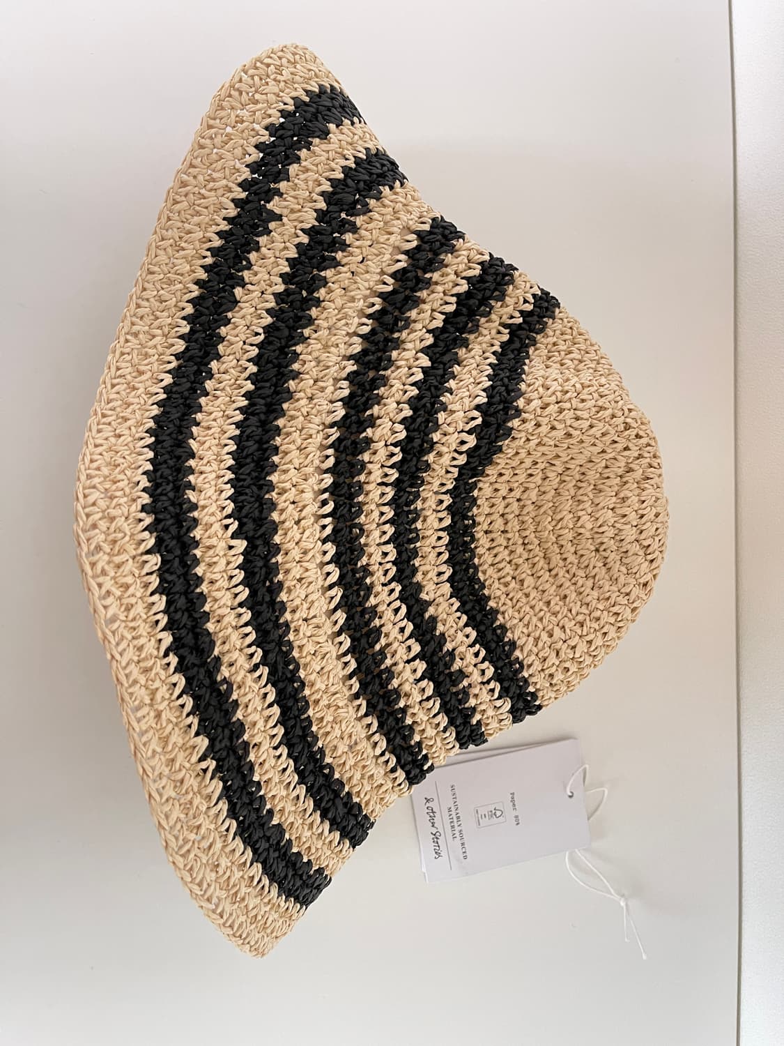 straw crochet bucket hat 크로쉐 버킷햇 상품이미지2