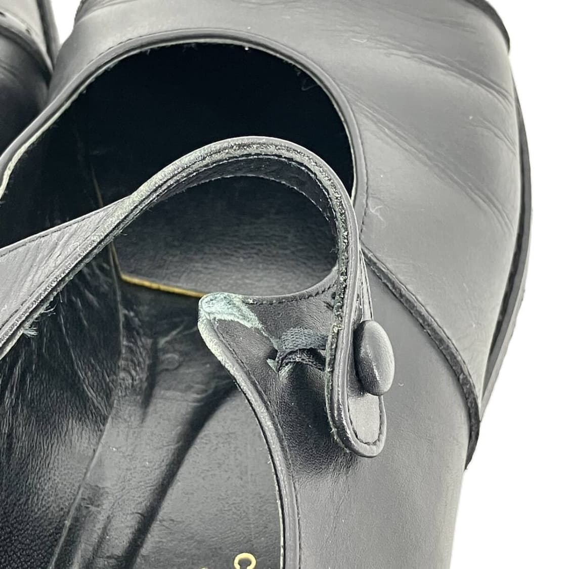 꼼데가르송 가죽 스트랩 플랫슈즈 상품이미지5