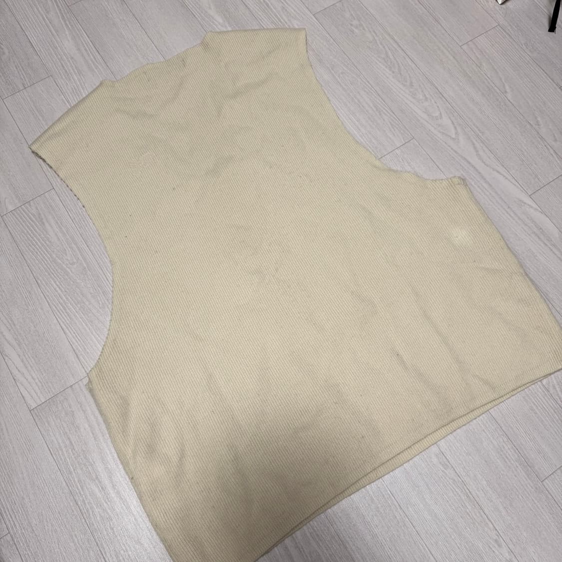 [os] Queueing 니트 베스트 아이보리 상품이미지3