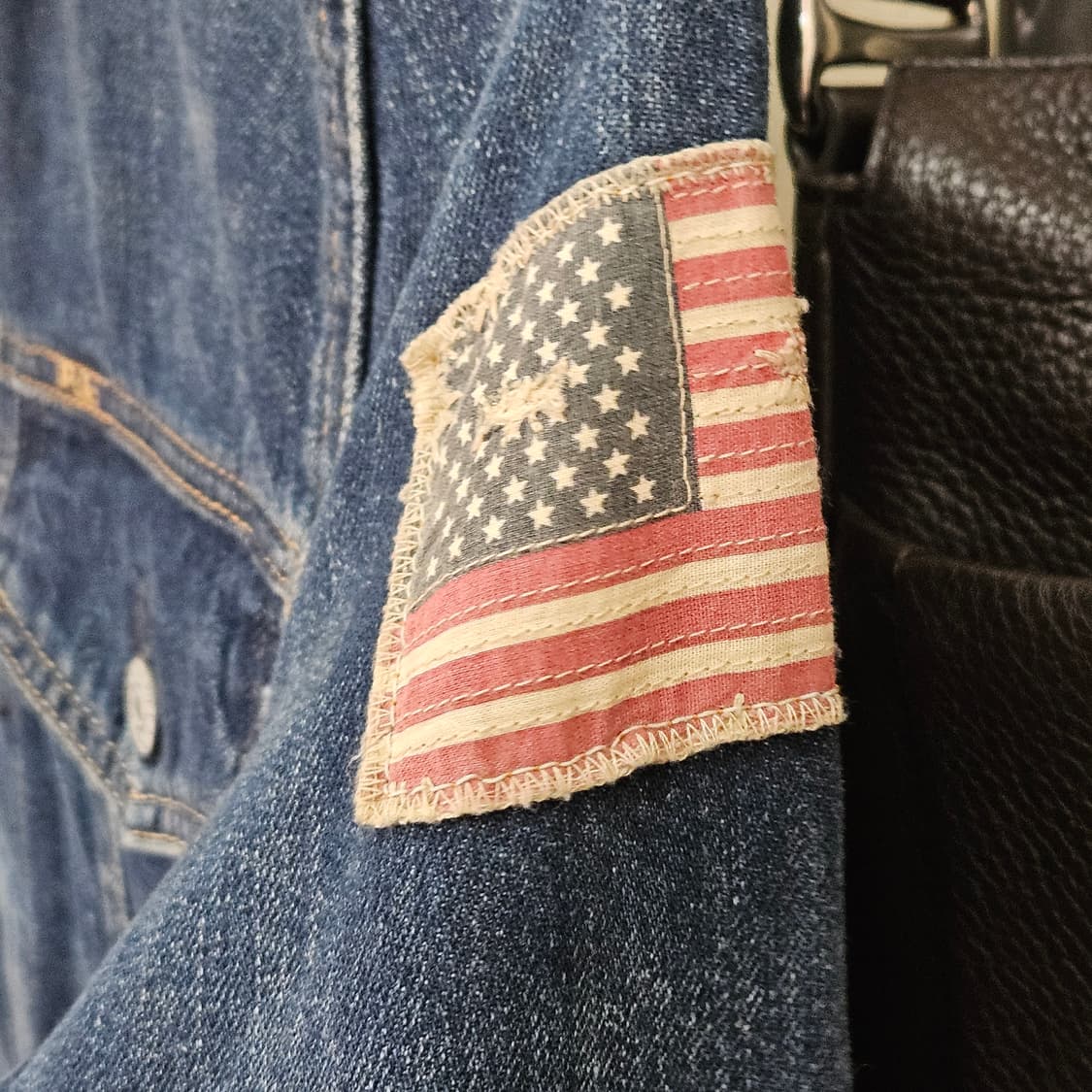 폴로 보이즈 성조기 트러커 자켓 상품이미지3