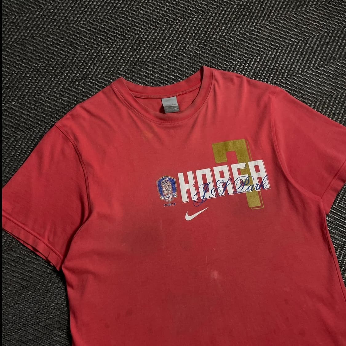 00s 나이키 2002 대한민국 국대 박지성 티셔츠o 5040 상품이미지3
