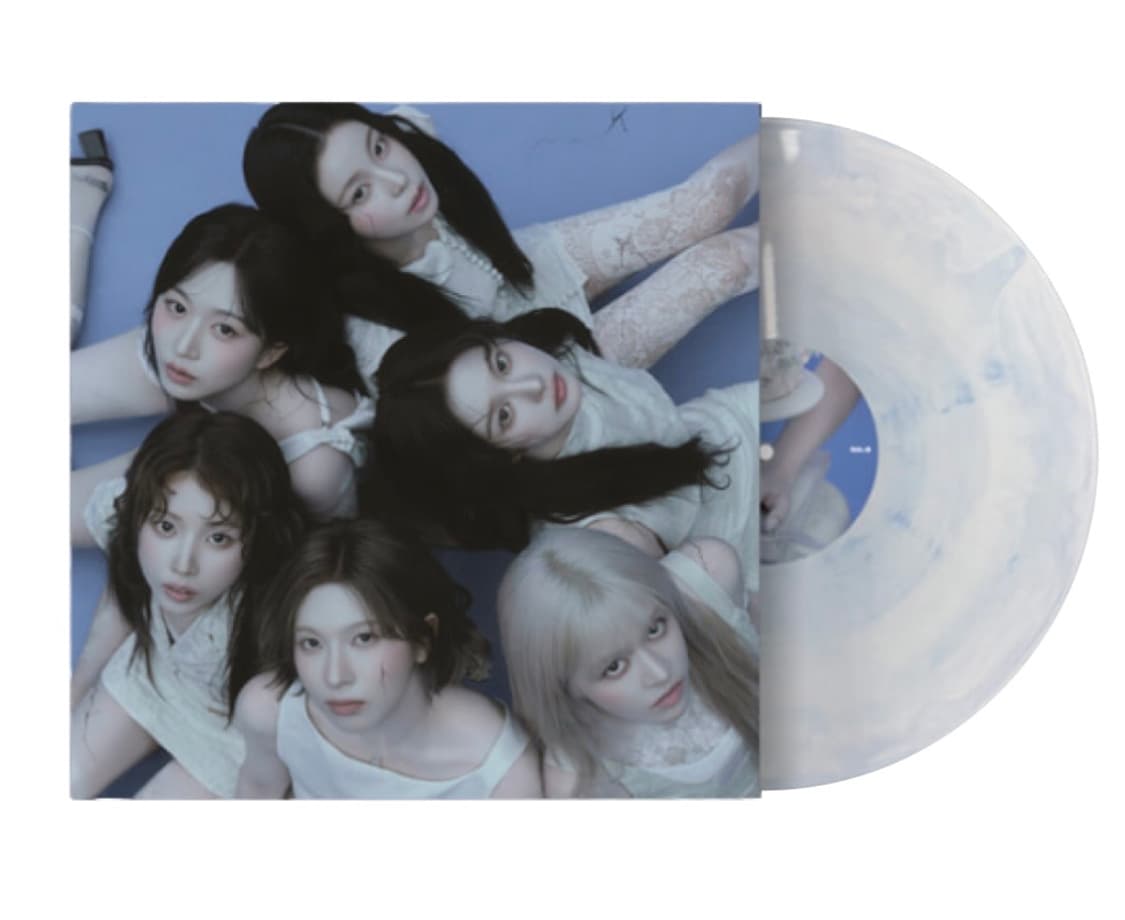 미개봉 엔믹스 블루발렌타인lp 블루+카오스버전 세트 상품이미지3