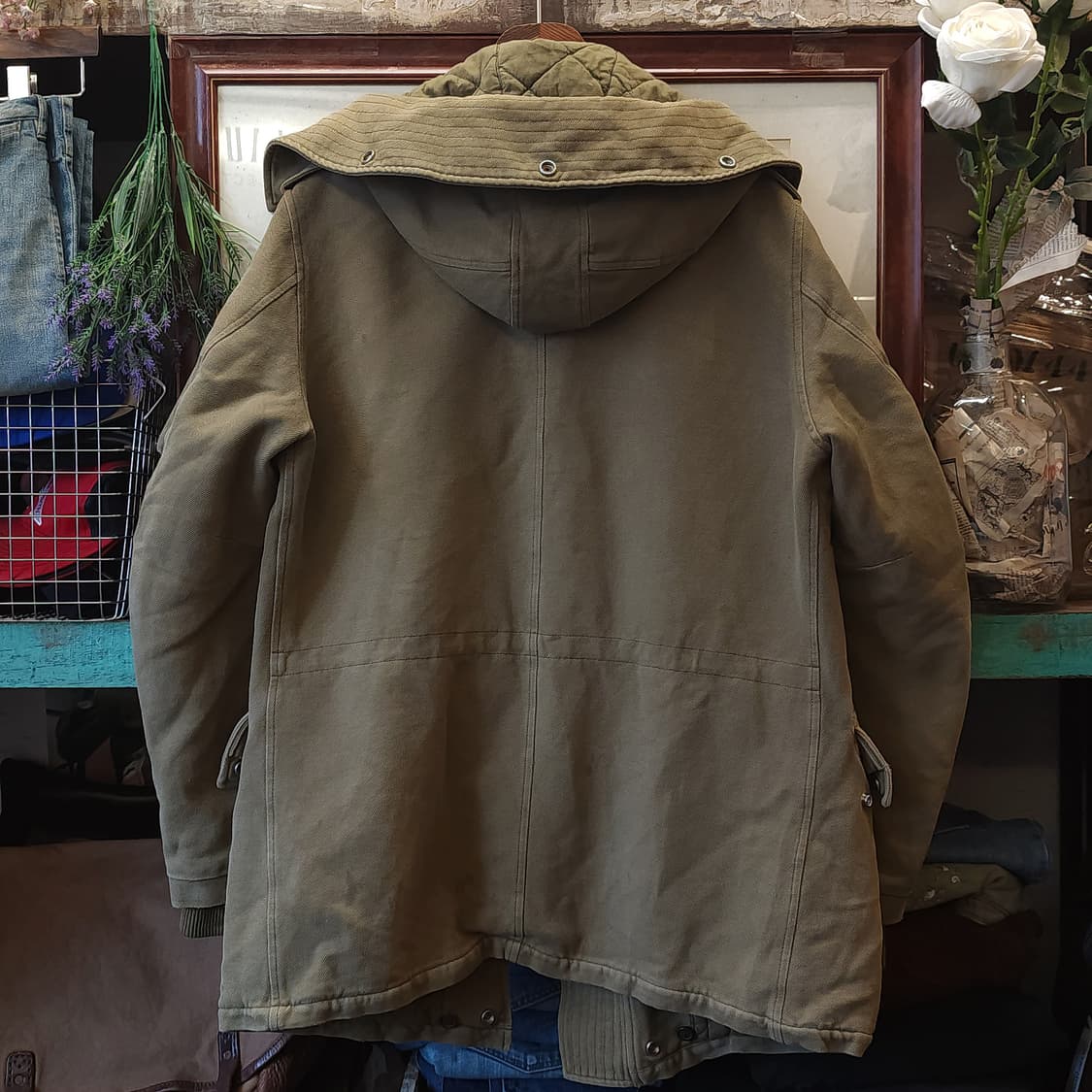 발망 라쿤 11fw n3b 더플코트 발망 데카르넹 M 상품이미지3