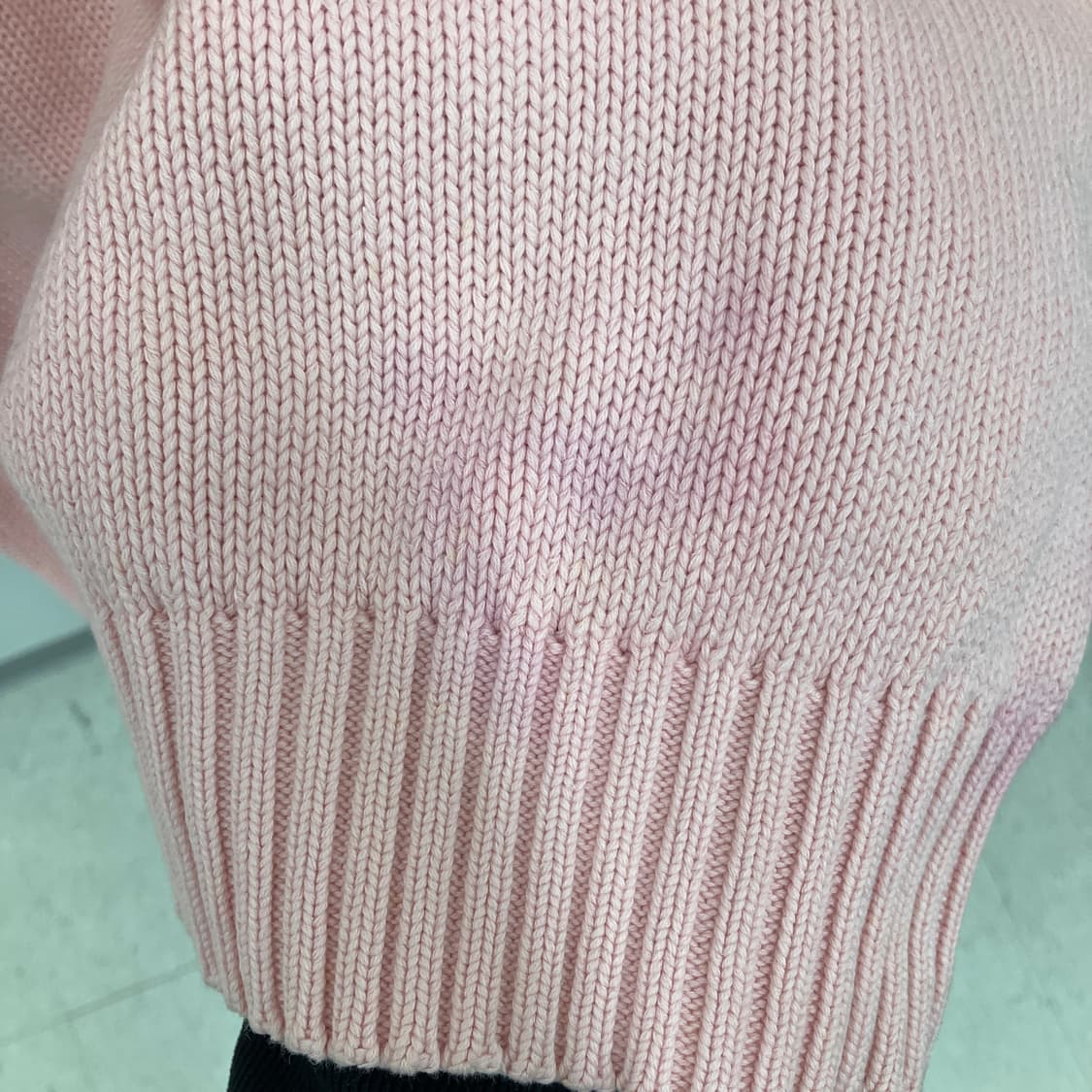 폴로 랄프로렌 핑크 코튼 라운드넥 니트 스웨터 100 상품이미지6