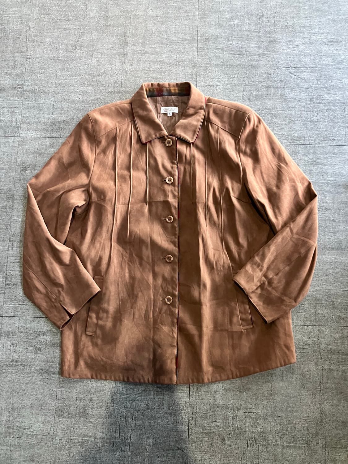 일본빈티지 Chamade 올드스쿨아메카지 혁오풍 보헤미안자켓 상품이미지1