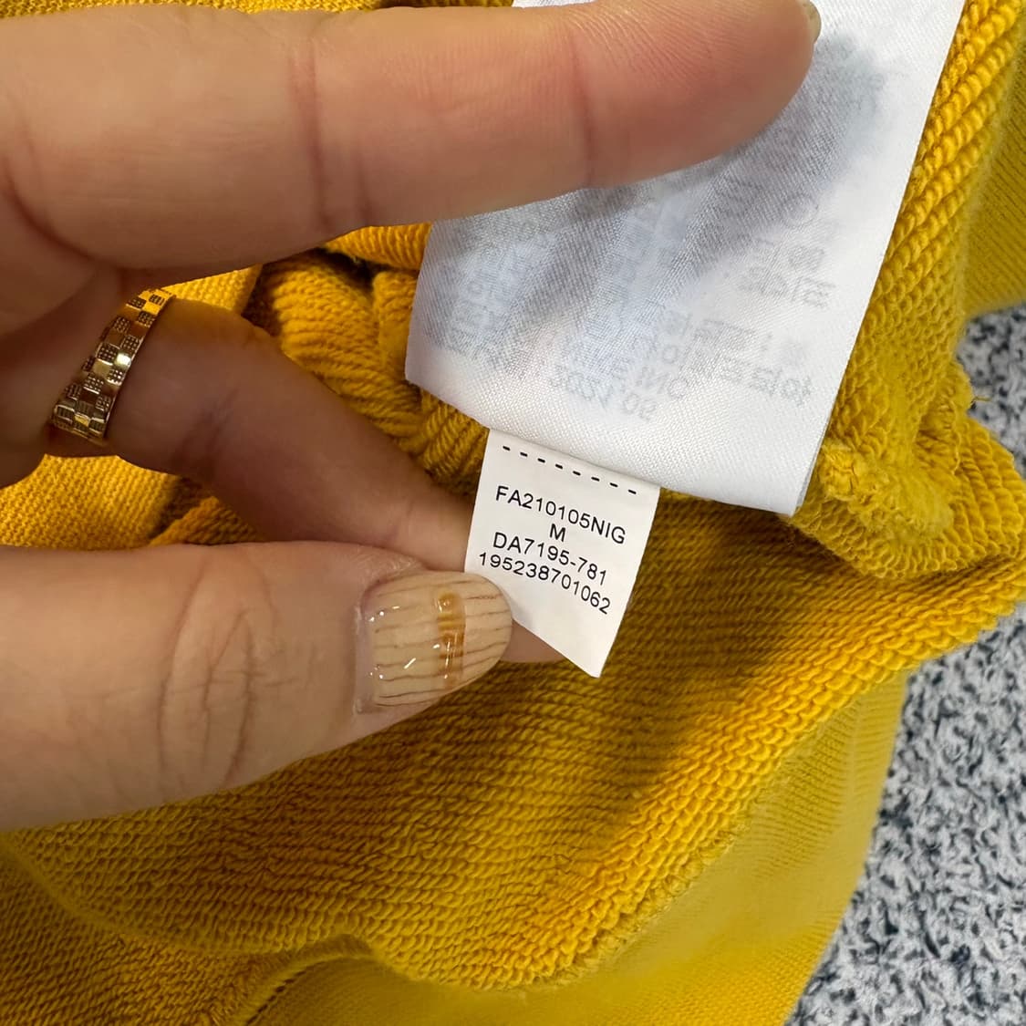 M 나이키 남성 조던 맨투맨 스웻셔츠 0413J 상품이미지5