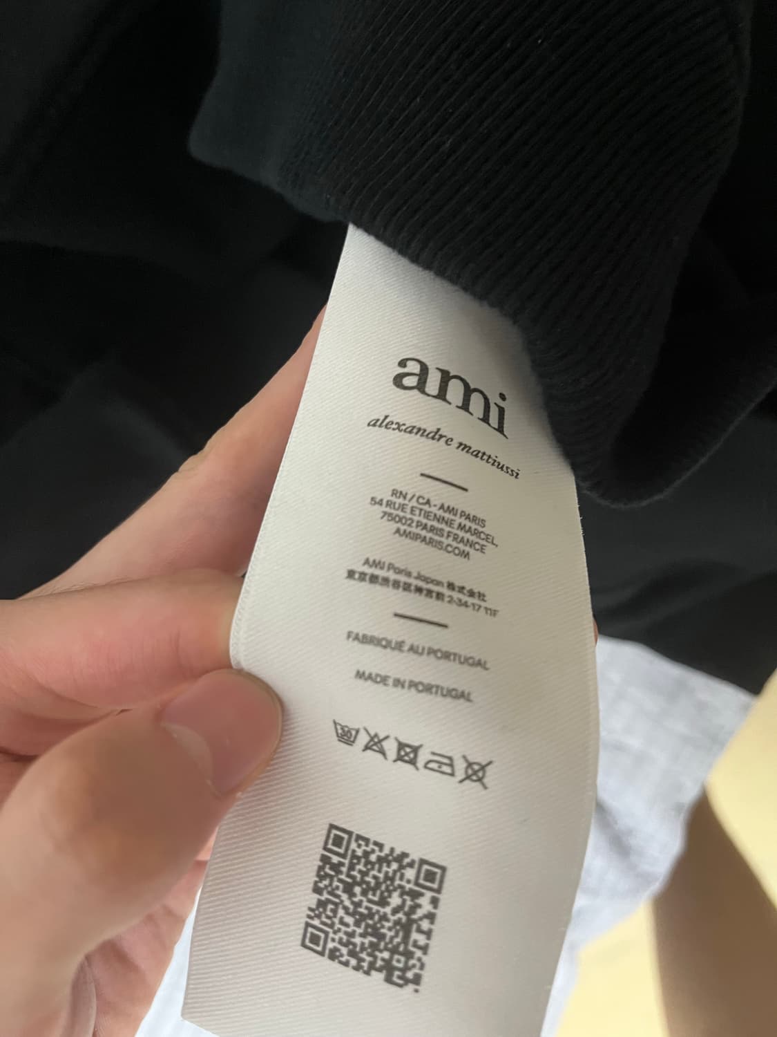 아미 스몰하트로고 맨투맨 상품이미지4