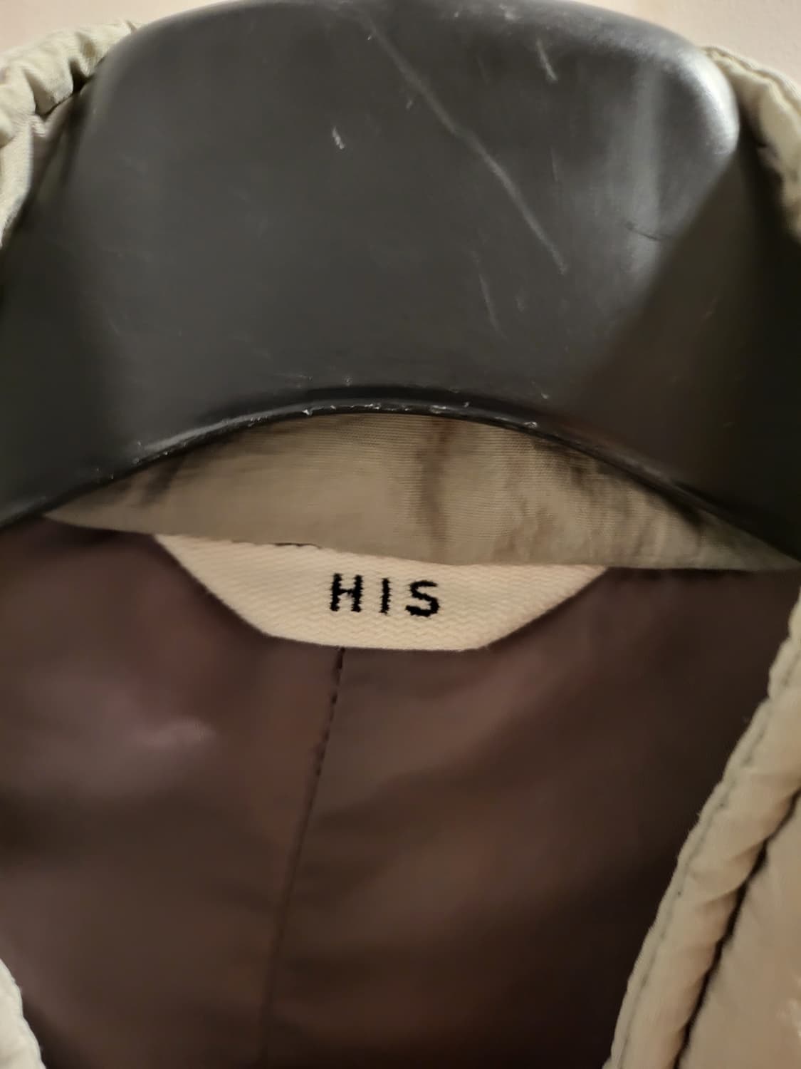 헤지스 카키색 퀼팅 모즈 파카 상품이미지4