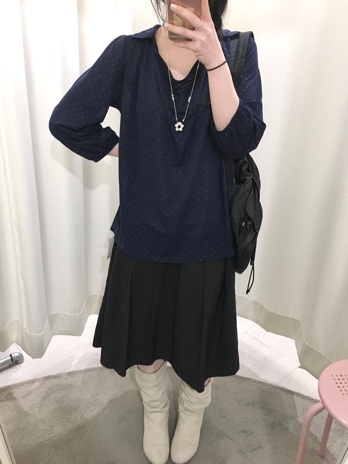 grove dot blouse 상품이미지3