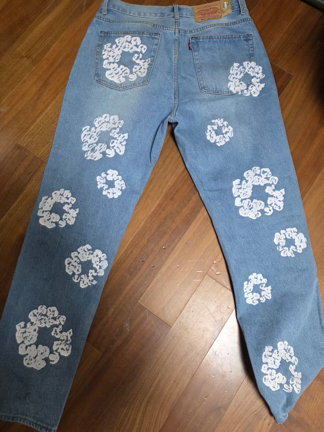 리바이스 501 데님티어스 연청 W34 L32 상품이미지1