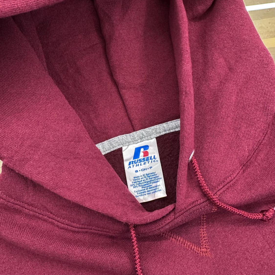 러셀 빈티지 스웻 후드티 (S)   상품이미지5