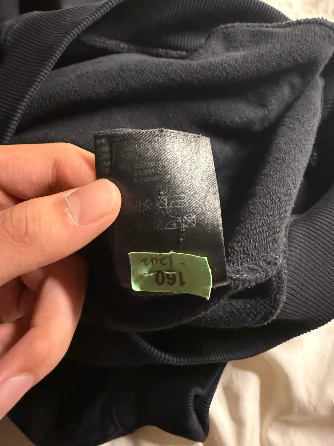 발렌시아가 웨이브로고 후드티 상품이미지8