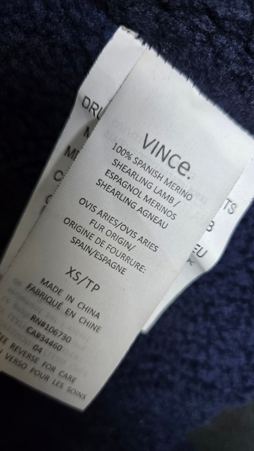 VINCE 빈스 무스탕 상품이미지8