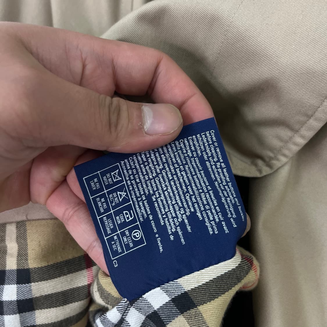 100 버버리 싱글 트렌치 코트 상품이미지7