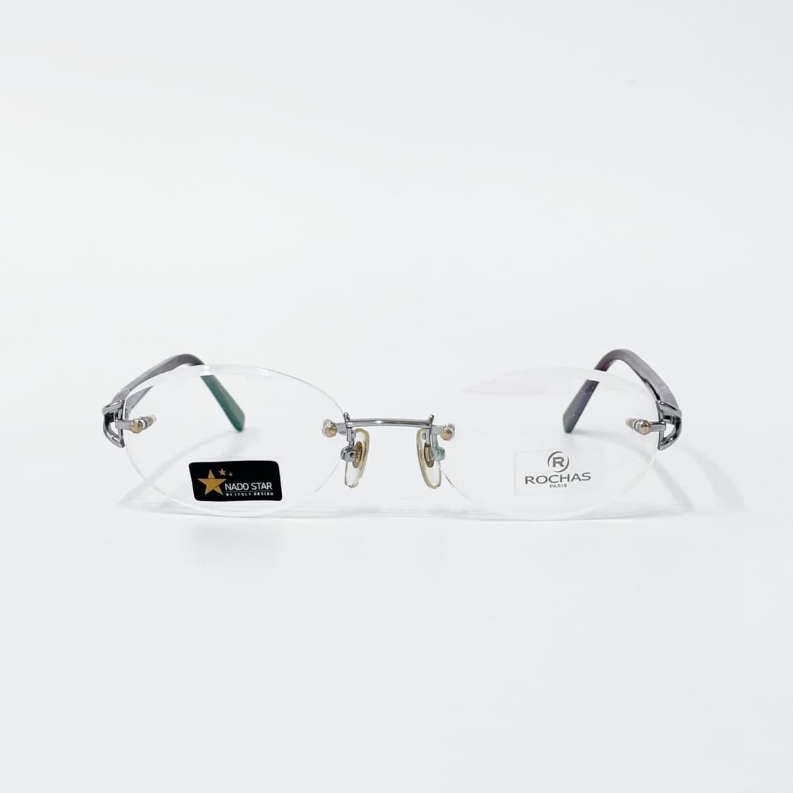 ROCHAS 라벤더 무테  데드스탁 빈티지안경 상품이미지1