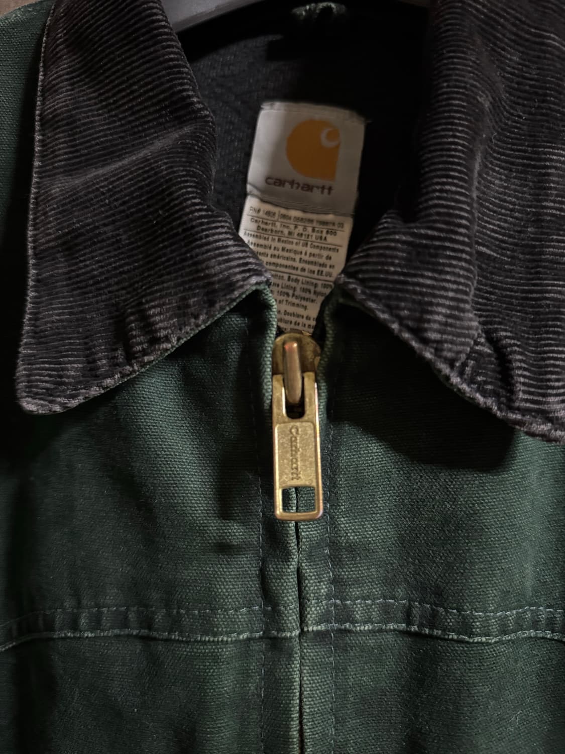 칼하트 산타페 자켓 J14 스프루스그린 L 상품이미지2