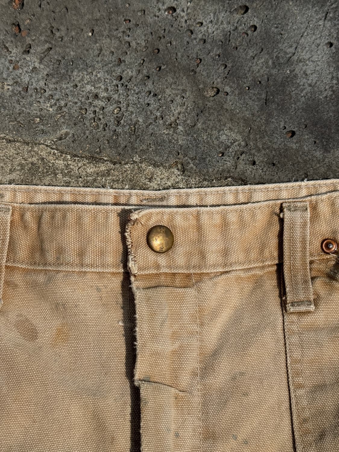 60s 빈티지 보로 칼하트 더블니 팬츠 상품이미지4