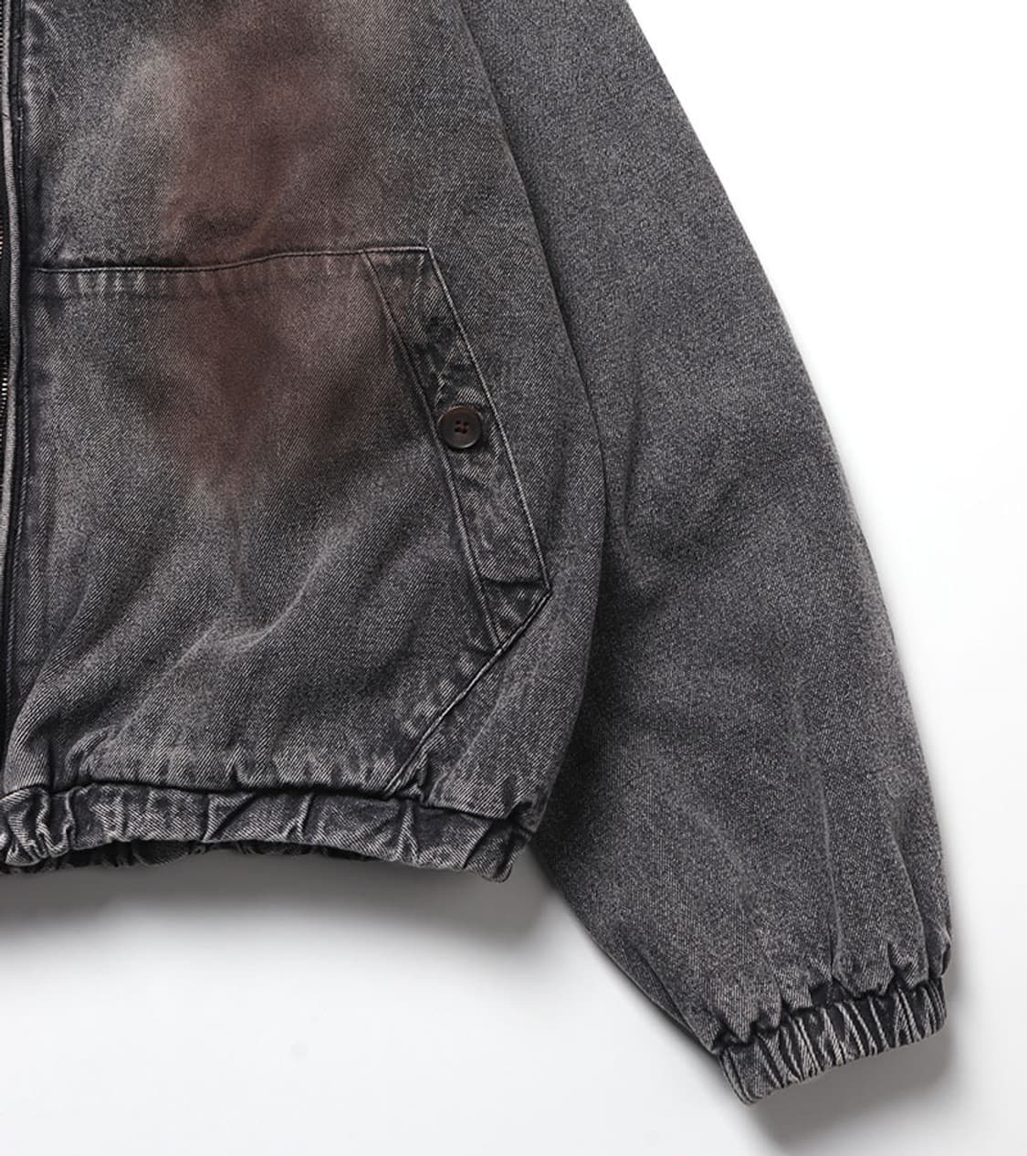 JUNGLE STORM -25SS  WASHED DENIM JACKET 상품이미지3