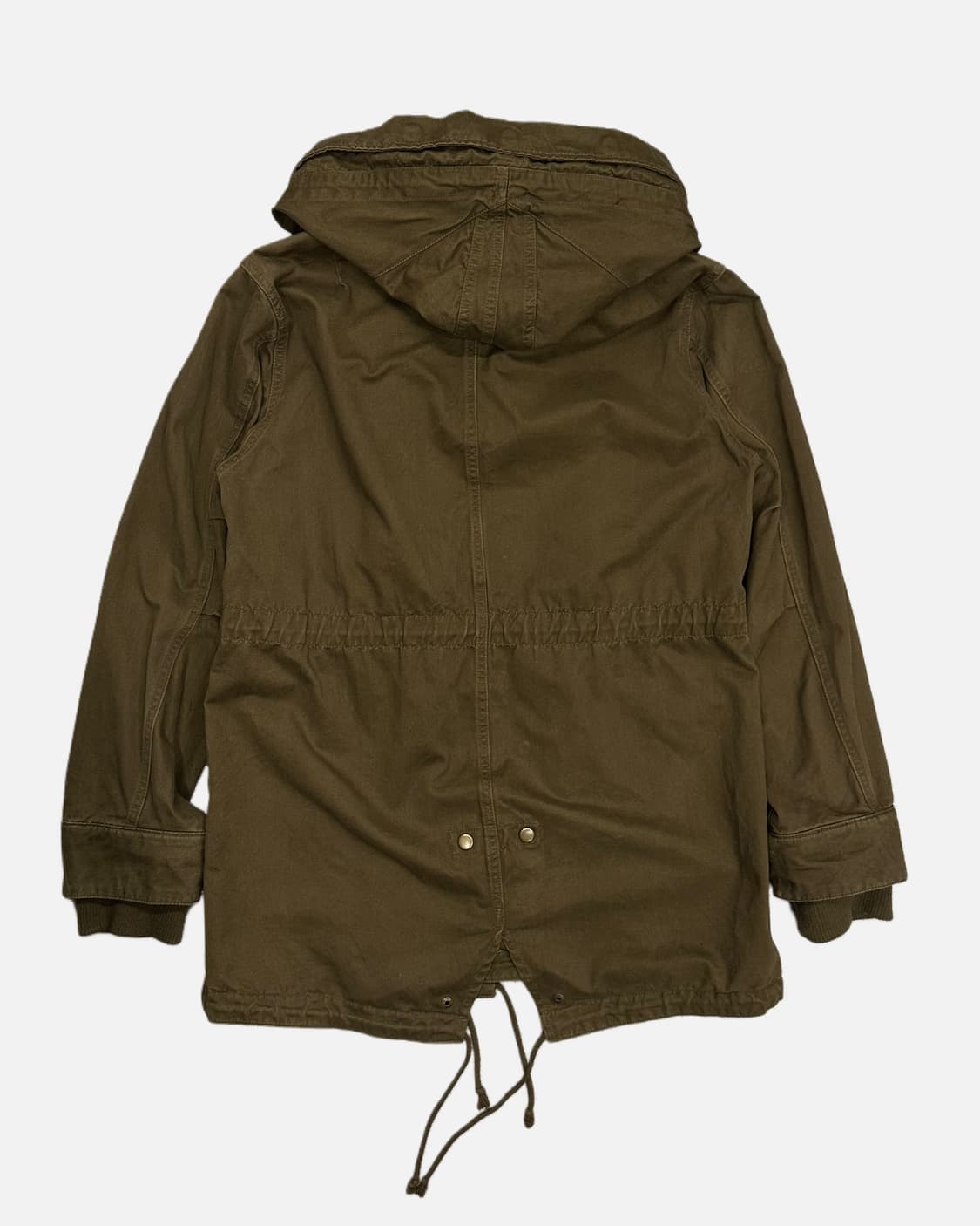 brown hood field parka 상품이미지4