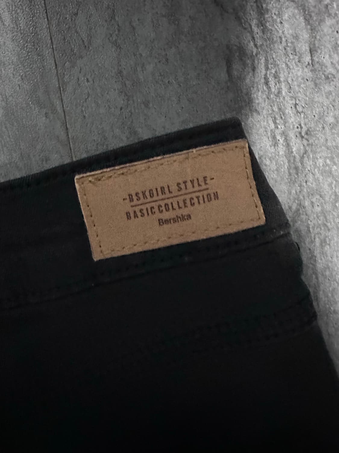 버쉬카 베이직 블랙 스키니진 (24~25사이즈) 상품이미지5