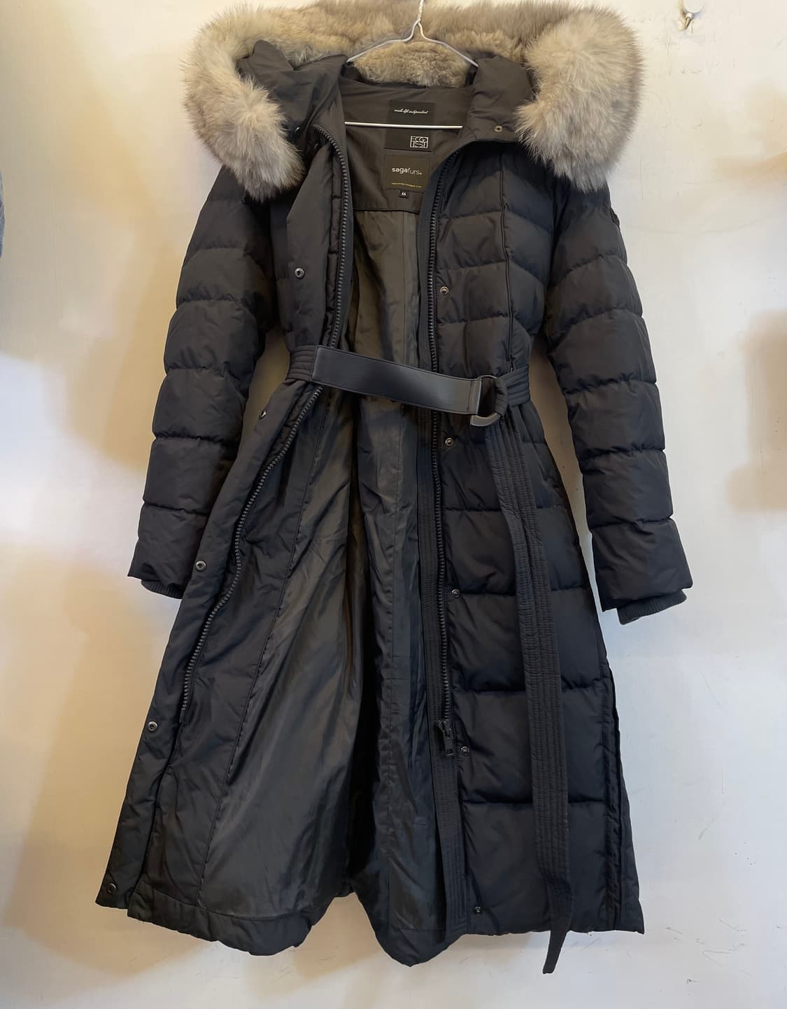 에고이스트 사가폭스퍼 벨티드 구스다운 여성롱패딩66 벨트패딩:) 상품이미지3