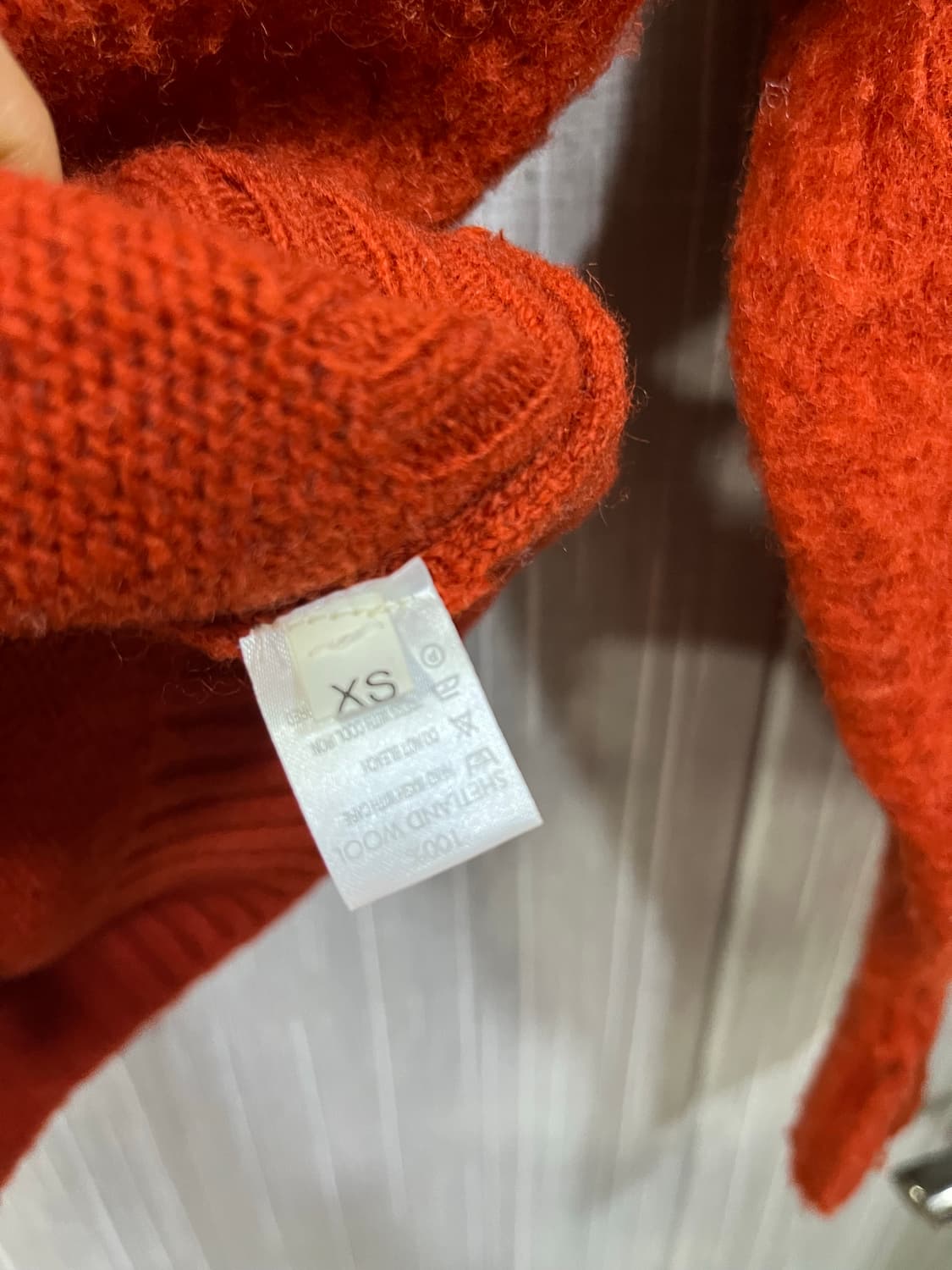 메르시메르시 오렌지 니트 상품이미지3