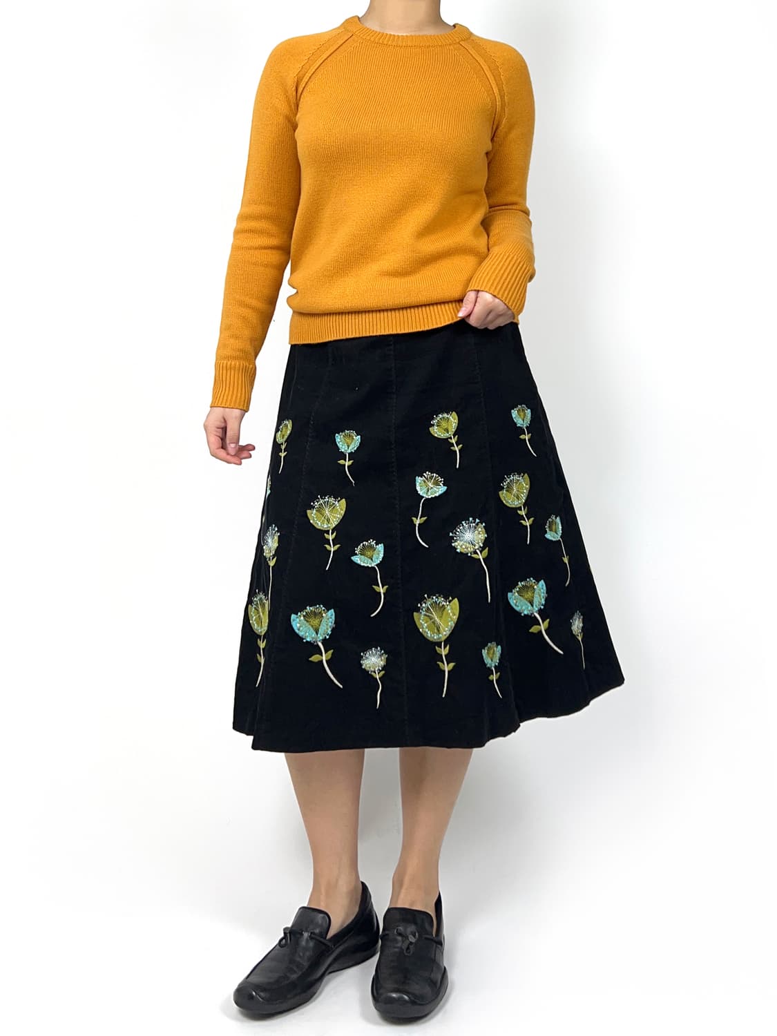 laura ashley corduroy skirt 상품이미지6
