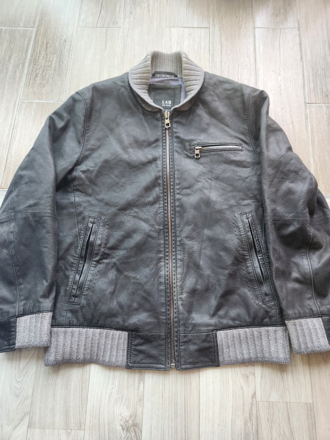빨질레리 LAB 천연 양가죽 봄버자켓 46 상품이미지1