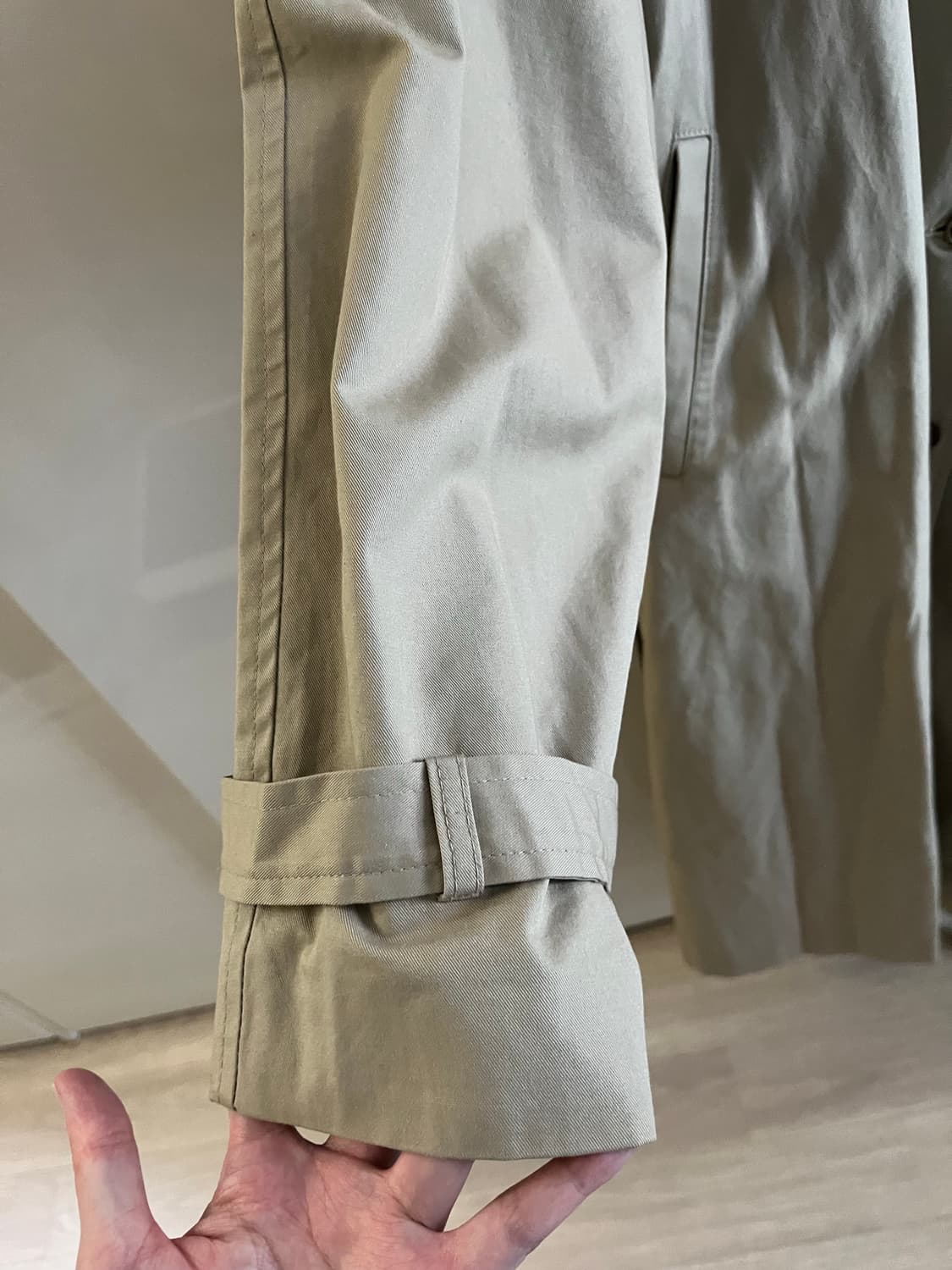 바질 베이지 트렌치코트 상품이미지5