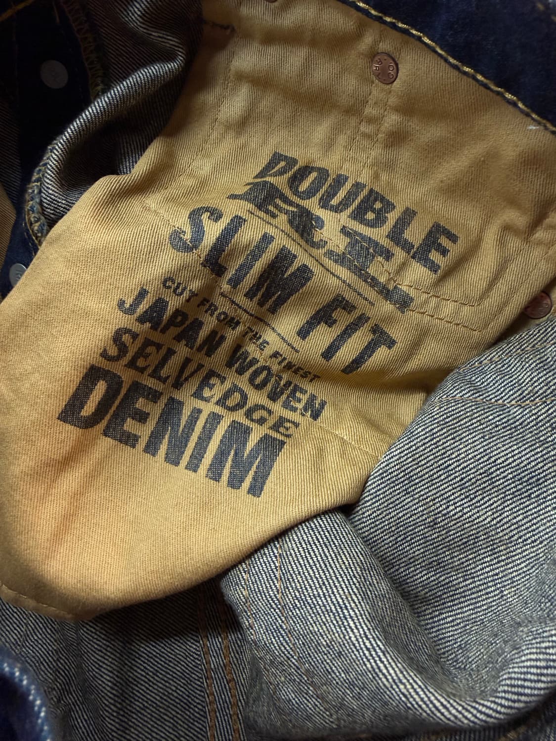 29~30/ RRL 더블알엘 슬림핏 재팬우븐 셀비지 데님팬츠 상품이미지9