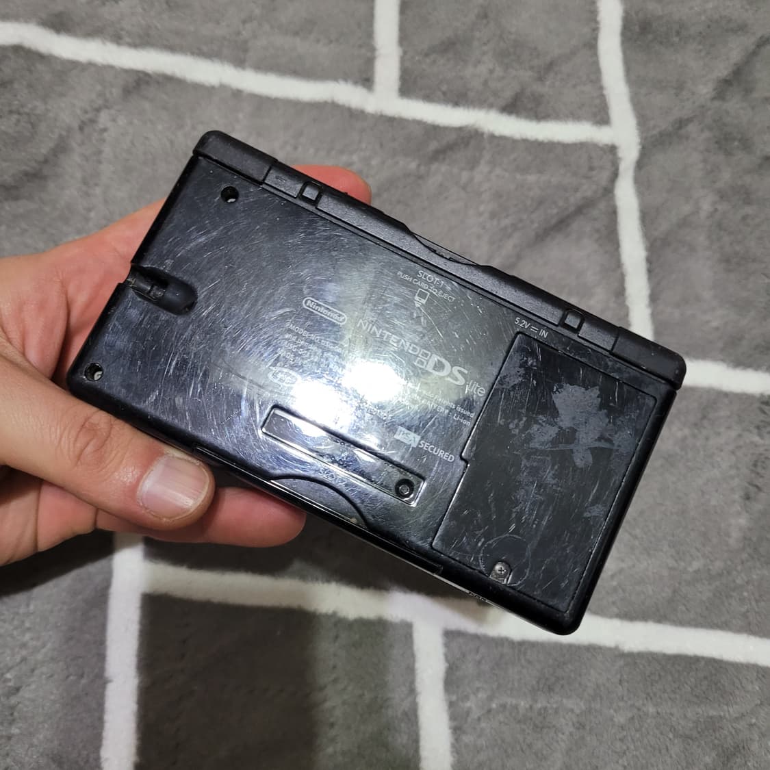 검정색 닌텐도 DS Lite 부품용 상품이미지2