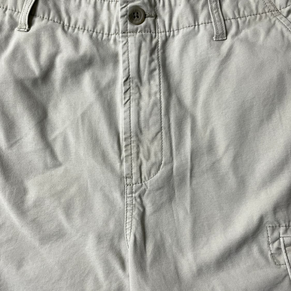 OLD NAVY 올드네이비 빈티지 아이보리 카고 하프 팬츠 A00784 상품이미지4